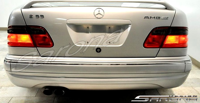 Custom Mercedes E Class Rear Bumper  Sedan (2000 - 2002) - $475.00 (Part #MB-007-RB)